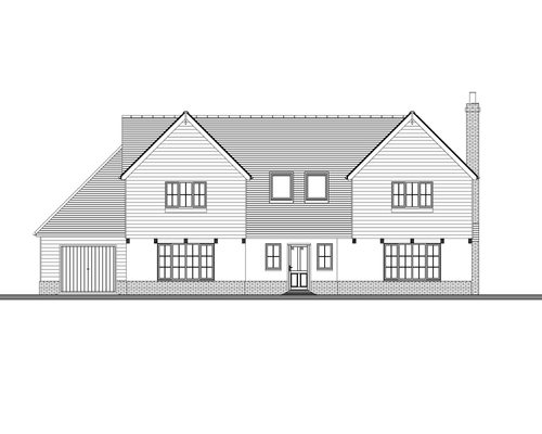 Plot Colne Huntingdonshire Front Elevation
